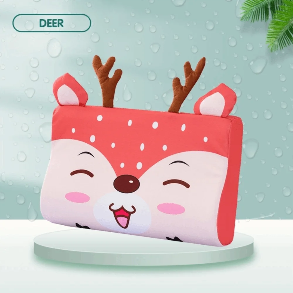 Memory Foam Toddler Pillow – Breathable & Hypoallergenic Toddler Sleep Pillow Richie's Deer