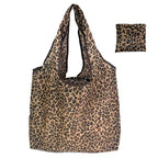 Reusable Foldable Tote Bag – Large Eco Grocery Shopping Bag Reusable Tote Bag Richie's Leopard