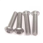 ISO7380 304 SS Hex Socket Button Head Screws M2–M8 | JARBLUE Machine Screws Richie's