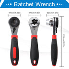Heavy Duty Adjustable Ratchet Wrench – Non-Slip Steel Socket Ratchet Wrench Richie's