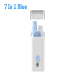 7-in-1 Keyboard & Earphone Cleaning Kit with Keycap Puller Electronics Cleaning Kit Richie's Blue