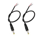 4.0x1.7mm DC Male Female Power Connector Cable – CCTV & LED DC Power Connector Richie's 2 Male