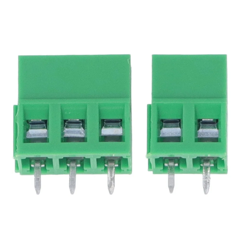 80PCS KF128 Screw Terminal Block 2P 3P 5mm Pitch PCB Mount PCB Terminal Block Richie's