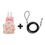 Fruit Print Parrot Harness Diaper & 2m Leash – S/M/L Bird Harness Leash Richie's D S