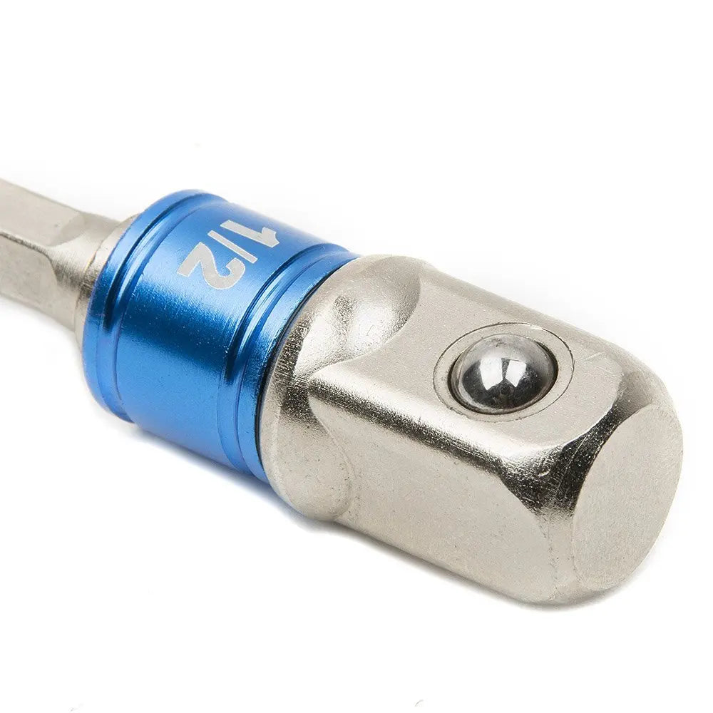 3-Piece Hex Shank Quick-Release Socket Adapter Set | Power Drill Socket Adapter Set Richie's
