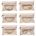 Travel Jewelry Pouches 6/12pcs – Women's Storage Organizer Jewelry Storage Pouches Richie's 6pcs