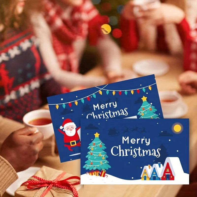 50-Pack Christmas Scratch Cards – Santa Holiday Party Favors Holiday Scratch Cards Richie's