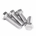 10pcs 304 Stainless Steel Hex Head Cap Screws UNC UNF Machine Screws Hex Head Cap Screws Richie's 1/4-28 1"