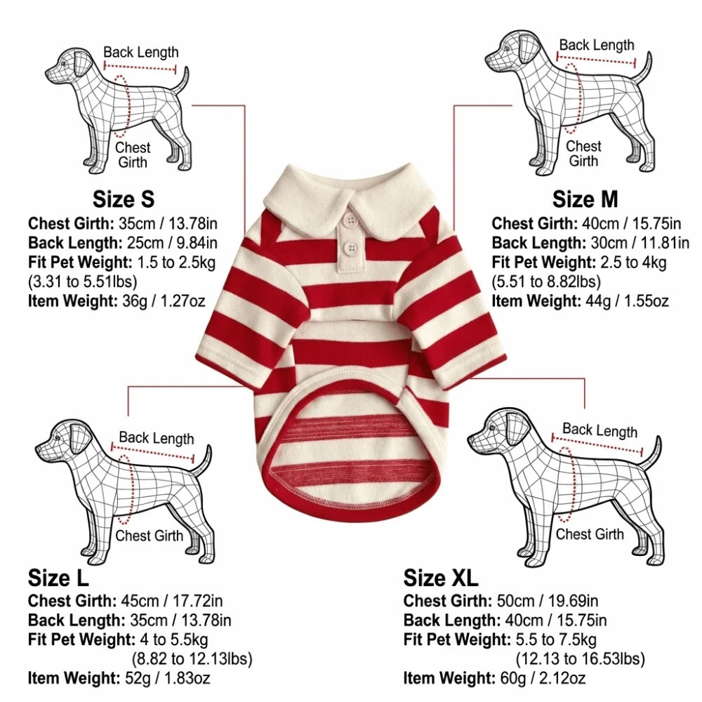 Soft Breathable Dog Shirt for Small Dogs – S to XL Dog Shirt Richie's