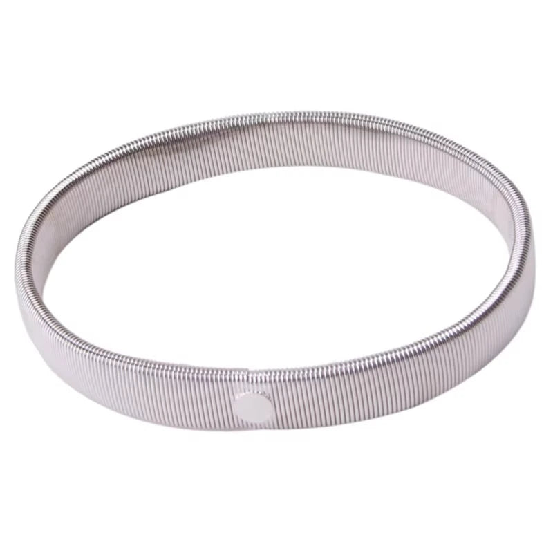 Elastic Shirt Sleeve Holders Metal Armbands – 1 or 2 Pack Sleeve Holder Armband Richie's White K-1Pc