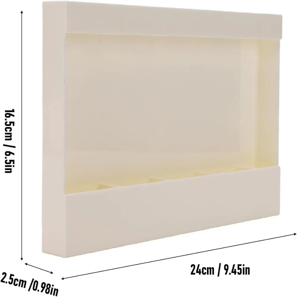 Wall Mount Plastic Straw Holder & Kitchen Organizer Rack Kitchen Organizer Rack Richie's
