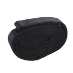 2PCS Hammock Tree Straps 600 lbs – Polyester 5-Ring Straps Hammock Straps Richie's black