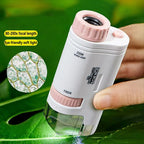 Kids Portable Microscope 80–200X Science Educational Toy Kids Science Microscope Richie's