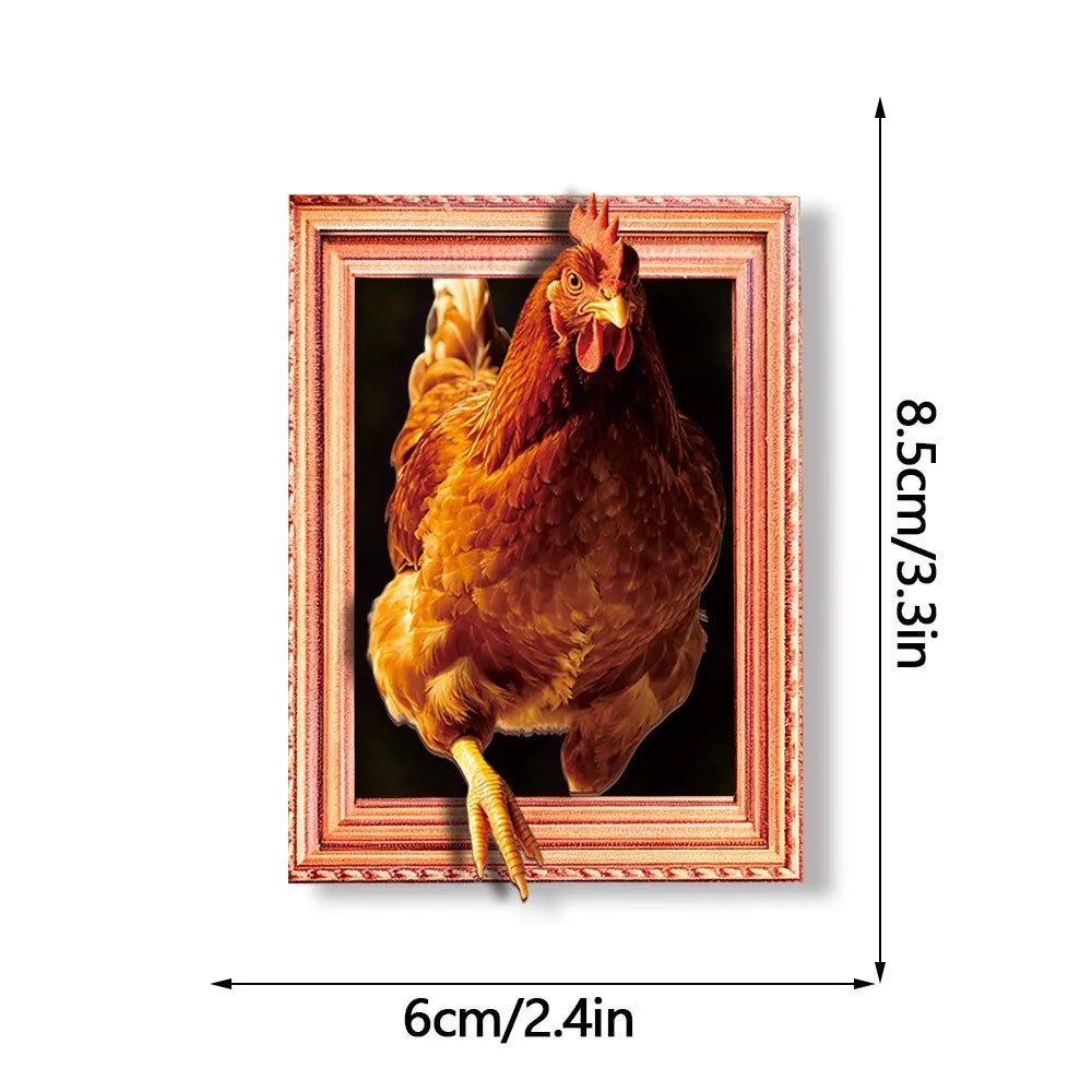 3D Cartoon Animal Magnetic Photo Frame – Cute Fridge Magnet Magnetic Photo Frame Richie's Style9