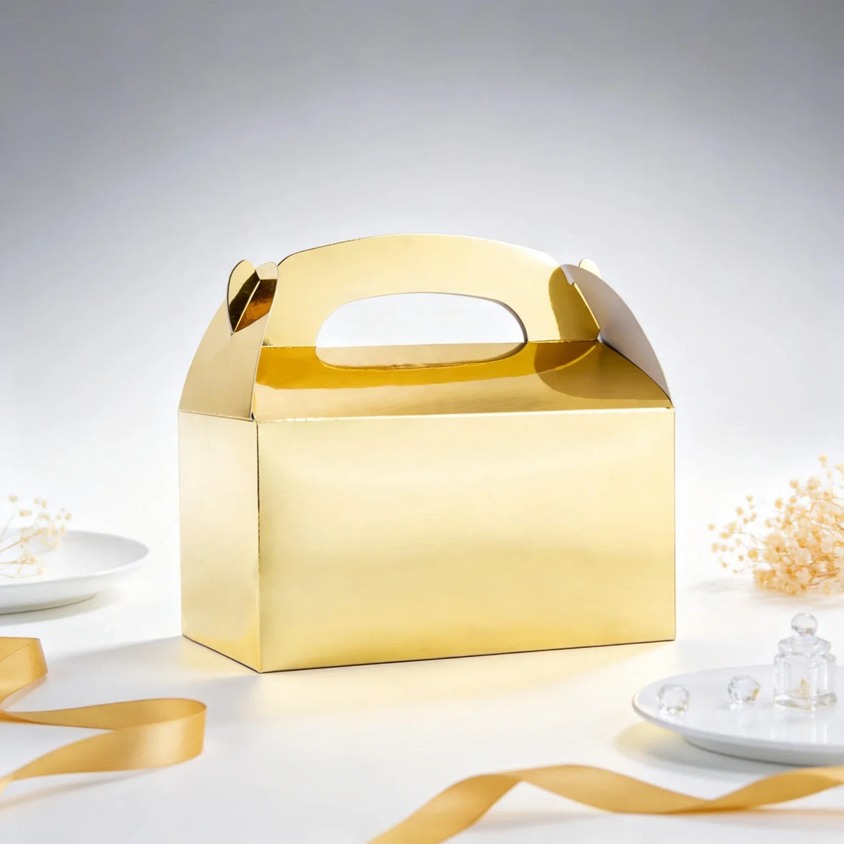 Kraft Paper Party Favor Gift Boxes with Handles – 10 Pcs Party Favor Gift Boxes Richie's