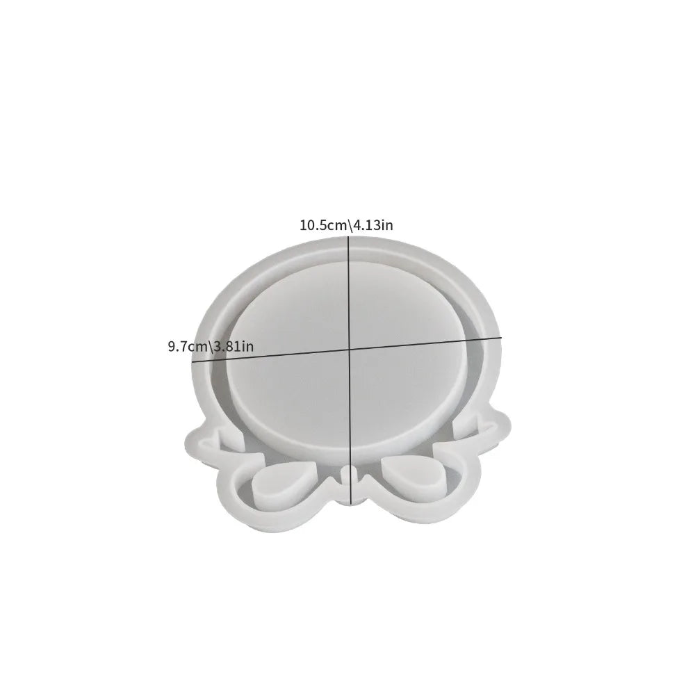 Christmas Silicone Mold – Snowflake & Elk Resin Craft Mould Silicone Craft Mold Richie's 01