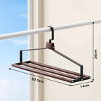 Foldable Blanket Drying Rack – Large Capacity Iron & Wood Frame Clothes Drying Rack Richie's