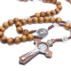 Catholic Rosary Prayer Bead Necklace with Cross Pendant Rosary Bead Necklace Richie's