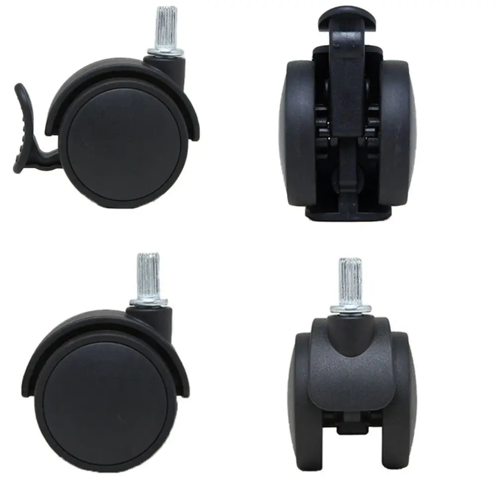 2-Inch Office Chair Caster with Brake – 360° Swivel Wheel Chair Caster Wheel Richie's
