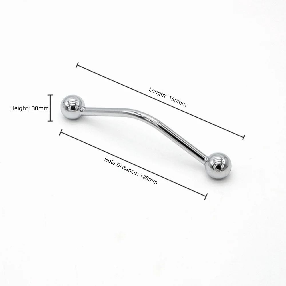 Zinc Alloy Cabinet Knob & Drawer Handle – Nordic Style Cabinet Drawer Handle Richie's Silver 128mm