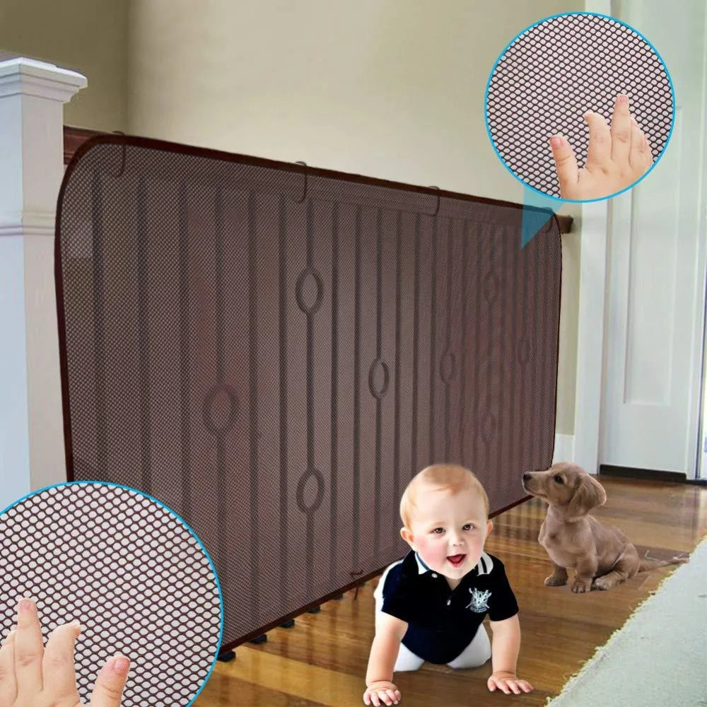Kids & Pet Safety Net for Stairs & Balcony | 2M, 3M Mesh Child Safety Net Richie's