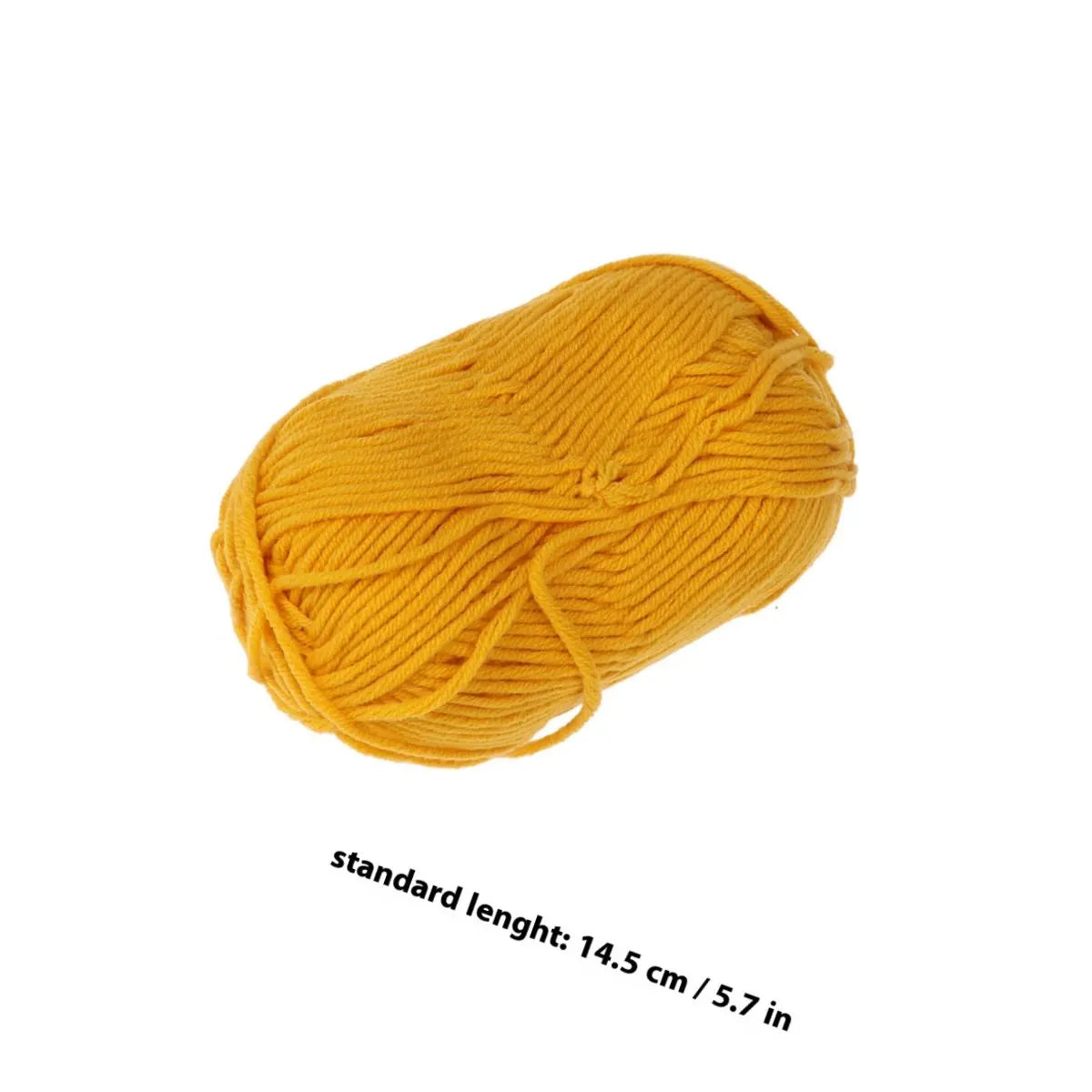 Milk Cotton Yarn – Soft Chunky Worsted Weight, Knitting & Crochet Craft Yarn Richie's Orange