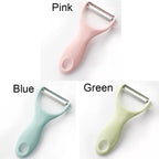 Stainless Steel Vegetable Peeler & Cucumber Slicer – Kitchen Tool Vegetable Peeler Richie's