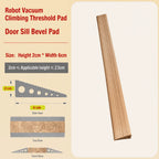 1M Silicone Threshold Ramp Strip for Robot Vacuums & Bikes Threshold Ramp Strip Richie's Yellow H-2cm W-6cm