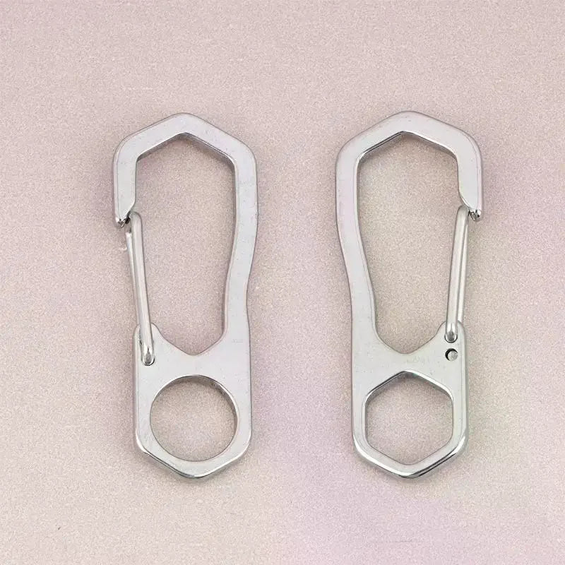 Stainless Steel Carabiner Keychain Clip Set – 2/5 Pcs Outdoor Carabiner Clip Set Richie's