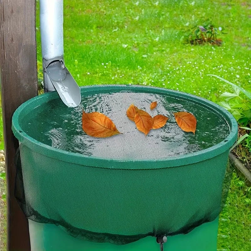 Rain Barrel Screen Cover with Drawstring | 60–100cm Net Lid Rain Barrel Cover Richie's