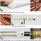 KEBINCPLED LED Grow Light Strip USB 5V 30CM Full Spectrum Dimmable LED Grow Light Richie's