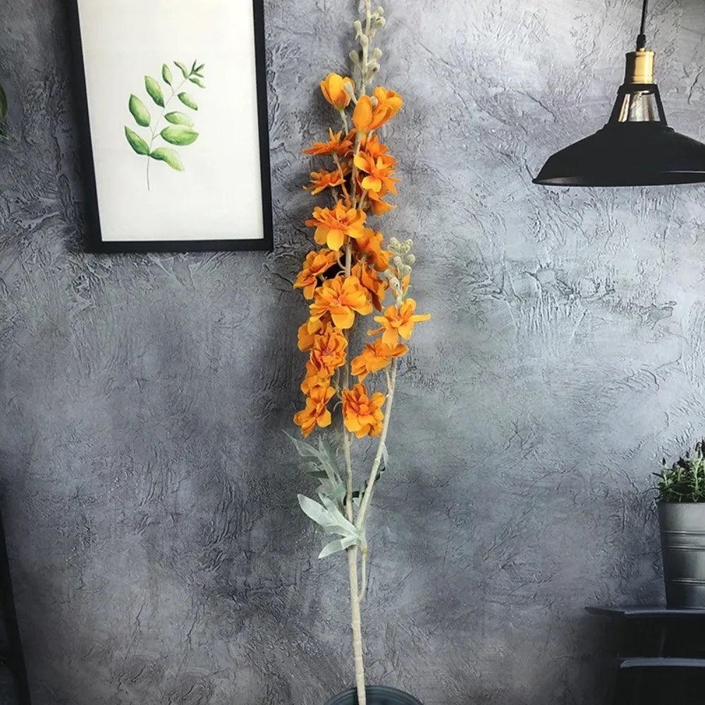 Large Silk Artificial Delphinium Flowers 2-Fork DIY Wedding Decor Artificial Flowers Richie's