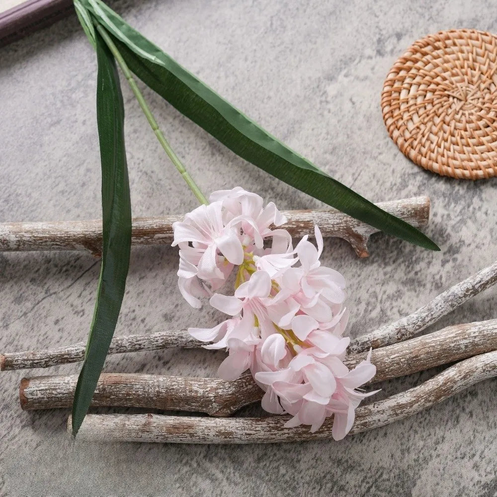 Pink Artificial Silk Hyacinth Bouquet – Wedding & Home Decor Artificial Silk Flowers Richie's Pink