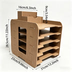 Multi-Layer Desk File Organizer with Pen Holder | Richie's Desk File Organizer Richie's