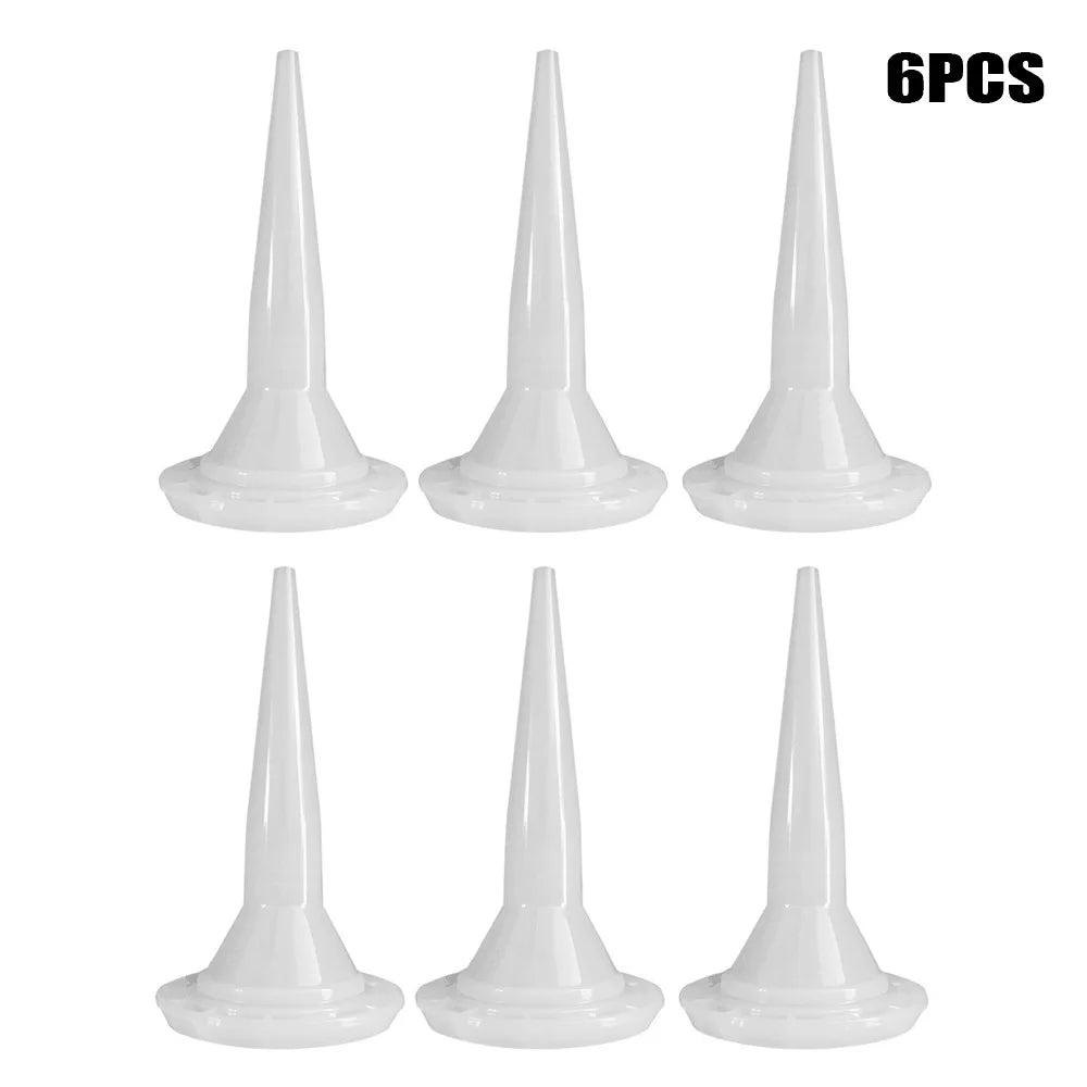 Universal Caulking Gun Nozzles – Plastic Sealant Tips Caulking Gun Nozzles Richie's 6pcs