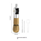 Leather Hand Sewing Awl Kit with Waxed Thread & Edge Tools Leather Craft Tool Kit Richie's A2