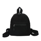 Women's Mini Corduroy Backpack – Casual Small Bookbag Mini Backpack Richie's