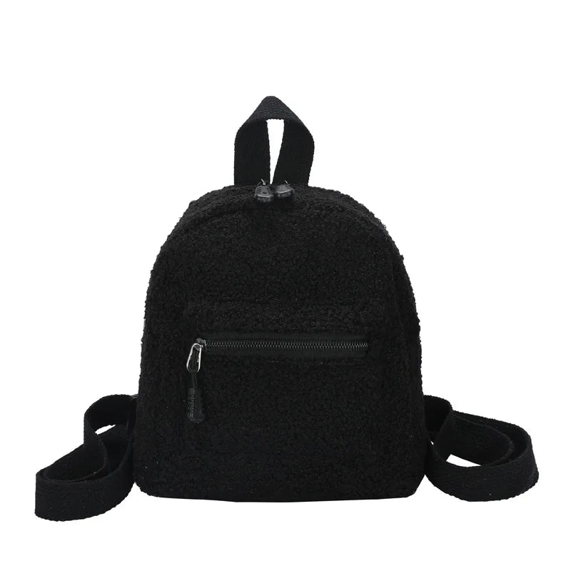 Women's Mini Corduroy Backpack – Casual Small Bookbag Mini Backpack Richie's