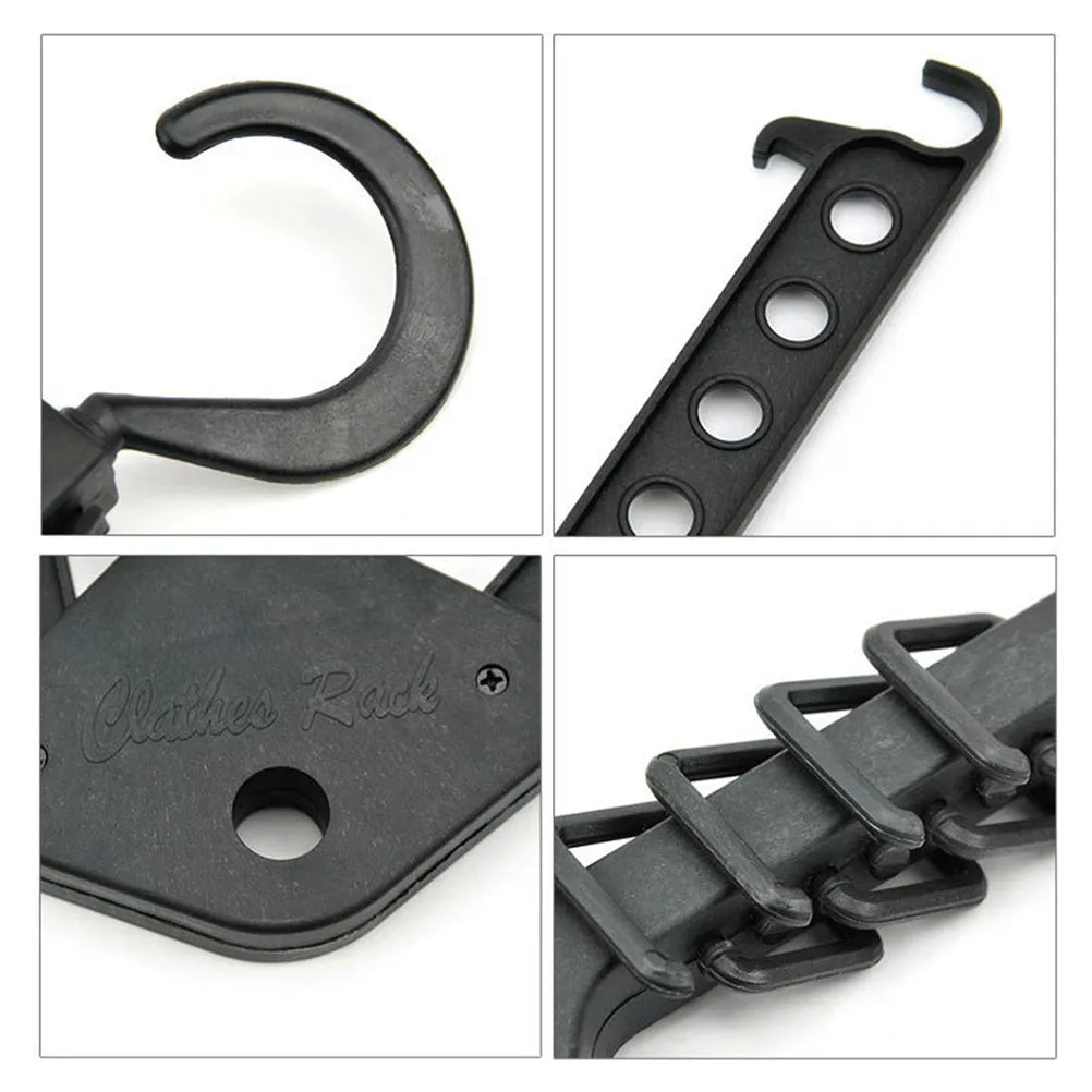Foldable Plastic Clothes Hanger – Stackable Space-Saving Clothes Hanger Richie's