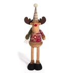 Retractable Christmas Figurines – Santa, Snowman & Reindeer Christmas Figurine Ornament Richie's A4 1