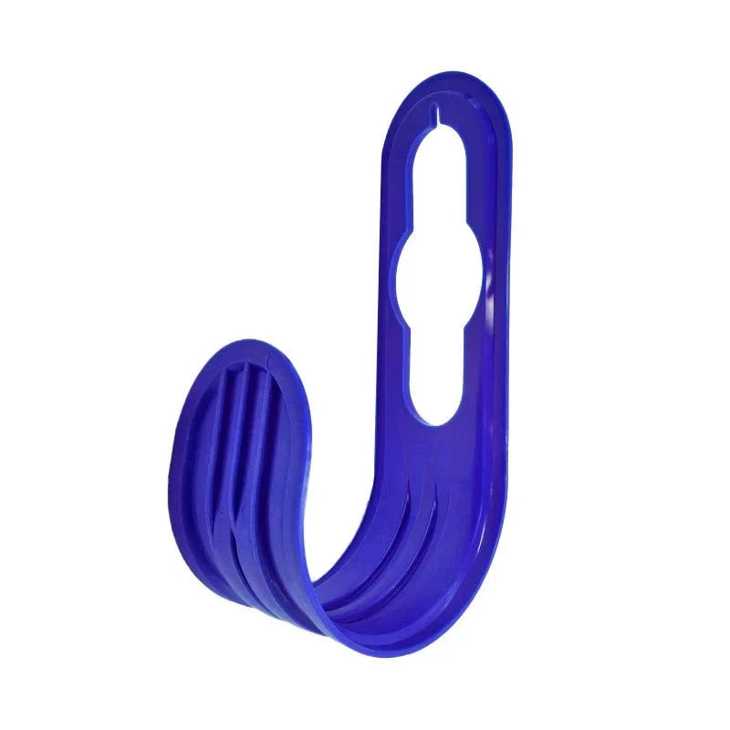 Wall Mounted Garden Hose Holder & Outdoor Faucet Hook Garden Hose Holder Richie's blue