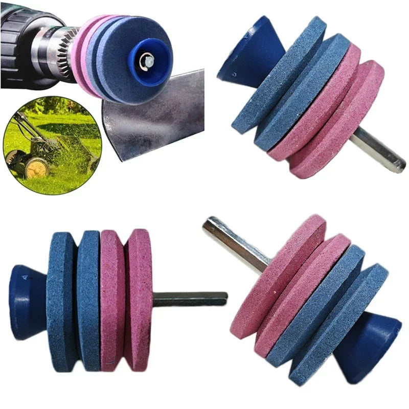 Lawn Mower Blade Sharpener – Universal Drill Grinding Tool Blade Sharpener Tool Richie's