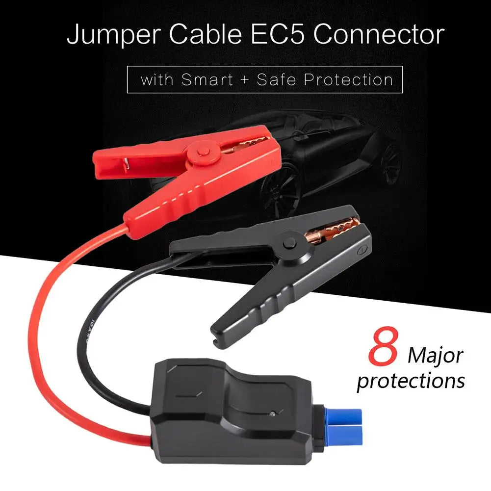 Car Emergency Jump Cable Relay Crocodile Clip Connector 500A Jump Starter Cable Richie's