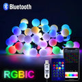 Smart RGB Ball String Lights – App, Music Sync & Waterproof Smart String Lights Richie's 5M 33LED