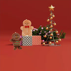 Soft Polyester Christmas Tree Hanging Ornament – Festive Decor Christmas Ornament Richie's