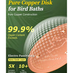 Pure Copper Bird Bath Disk – Triple-Point Stability Bird Bath Disk Richie's