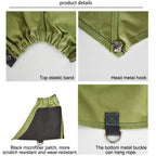 Canvas Hiking Gaiters – Water Resistant Adjustable Ankle Covers Hiking Gaiters Richie's