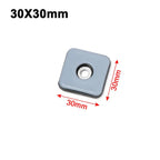 8pcs Furniture Leg Slider Pads – Floor Protector & Noise Reducer Furniture Leg Pads Richie's 30x30mm