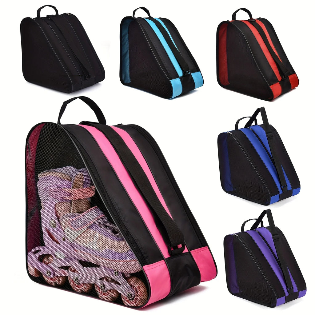 Three-Layer Large Capacity Skate Bag with Shoulder Strap Skate Storage Bag Richie's
