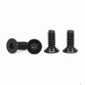 25Pcs 6#-32 UNC Torx Countersunk Cap Screws Black Grade 10.9 Machine Screws Richie's 6-32 11.3mm
